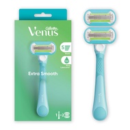 Gillette Venus Extra Smooth Razor (1 Handle + 2 Blades)