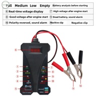 12V Digital Car Battery Tester, Voltmeter, Battery Load Tester Alternator Tester