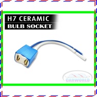 H7 Bulb Ceramic Socket Connector (1PCS)