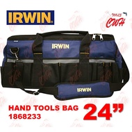 IRWIN 24" 600MM TOOLS BAG HANDTOOLS BAG HANDBAG HAMMER SCREWDRIVER BAG
