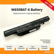 Suitable for Shenzhouzhou God of War K650D-i7D2 K650D-i5D3 W650BAT-6 laptop battery