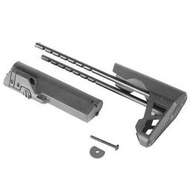 （圓仔）King Arms 黑色 PDW SBR Stock M4用後托組 電池托 槍托，後拖