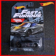 Hot Wheels Mclaren 720S Fast & Furious Euro Fast Kereta Hobbs & Shaw Diecast Car Model Fast and Furi