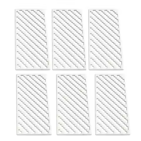 1/9Pcs Assist Aligning DIY Diamond Painting Ruler Square Zigzag Diamond Painting Mesh Ruler Diamond 