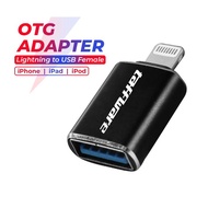 IPHONE Lightning to USB Female OTG Adapter Ipadiphone Apple Dongle Convertertablet