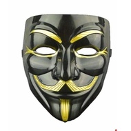 Anyamous black hacker mask party mask/ plastic mask/ party mask/