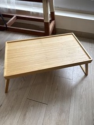 IKEA 竹製床頭几/早餐枱 摺枱 床上餐盤