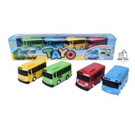 Tayo Bus THE LITTLE Bus Toy MOBILAN Car/Tayo Bus Toy Contents 4pcs Full Pullback 333-003