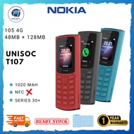 [Malaysia Set] Nokia 105 4G - HD voice calls, easy to use, Dual SIM, 48MB RAM (1 Year Nokia Malaysia