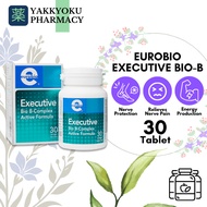 Eurobio Executive Bio B-Complex Active Formula Vitamin B Complexes with Vitamin C Magnesium Choline 