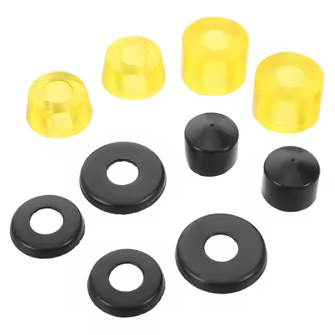 1Set Skateboard Bushings Shock Absorber Pad Stable Material Replacement Longboard Truck Pivot Cups W