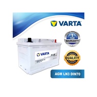 VARTA/VOLTEX DIN70 AGM LN3 AGM Car Battery for Mini Cooper S Countryman, Mercedes W205, W245, C-Clas