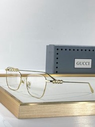 Gucci 金色眼鏡框