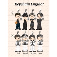 Hi.Junei - Keychain Lngshot Acrylic 8cm Dua Sisi Giong Decor Shop
