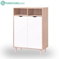 ORICA 2 Door shoe cabinet / rak kasut/ rak kasut kayu/ rak kasut bertutup