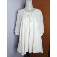 Bohemian Cream Blouse