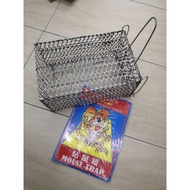 RAT MOUSE TRAP CAGE METAL SNAP MOUSE HOUSE THICK IRON RAT TRAP