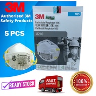 [ORIGINAL] 3M 8210 N95 Particulate Respirator - (5Pcs) N95 Face Mask N95口罩 3M Respirator