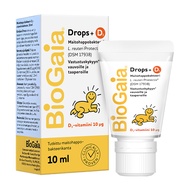 BioGaia 寶乖亞 嬰幼兒液體益生菌 D3 Plus  10ml  1條