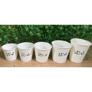 [Ho Chi Minh Express] Set of 50 sampling paper cups (30ml, 50ml...) to try the product.