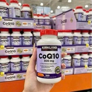 Kirkland coenzyme Coq10 นำเข้าจากสหรัฐอเมริกาเนื้อหาสูง 300 มก. แคปซูลนิ่ม Q10 ที่ปกป้องหัวใจ 100 แค