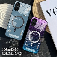 HP Oppo A6 Softcase - Oppo A6 Glossy Glass Case - Latest Oppo A6 Casing - Silicone For Oppo A6 - Cas