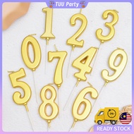 Teacher's Day Gift Number Candle Birthday Party Celebration Cake Candle Nombor Lilin Digital Candle