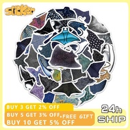 60PCS Spotted Eagle Ray Stickers Sea Animal Cartoon Decal DIY Phone Scrapbook Waterproof Sticker