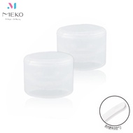 MEKO Jelly Cream Jar (3g) (2pcs Pack) D-050/Travel Portable Empty Jar Cream Jar Cream Jar Cream Bott
