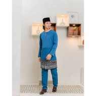 Baju Melayu Aryan Dewasa & Kanak-Kanak ( Baju Melayu Teluk Belanga) Hot Colour 2026|TEAL BLUE,FUCHSI
