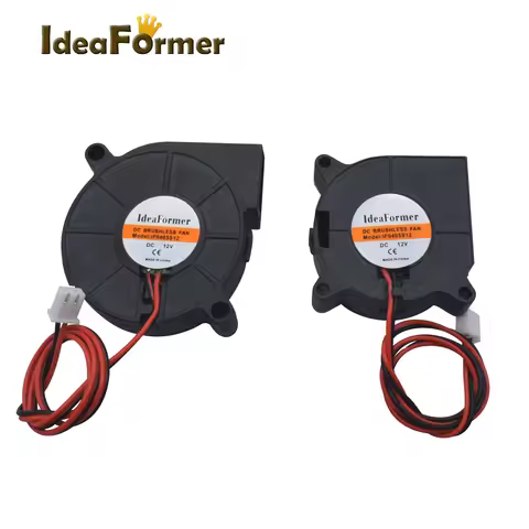 DC Cooling Fan 5V 12V 24V 3010/4010/5015/5010 Dupont Wire Cooler 5015 Turbo Blower Radiator Fans for