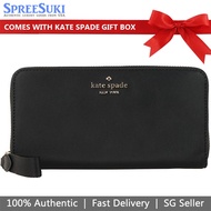 Kate Spade Wallet Chelsea The Little Better Large Continental Black # WLR00615