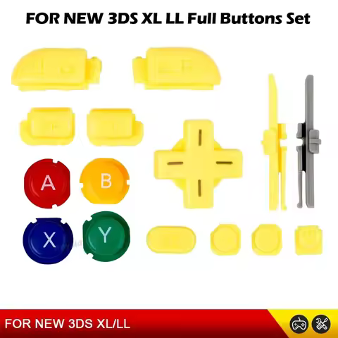 1Set Repair Buttons ABXY Button LR ZL ZR HOME Button For NEW 3DS XL LL NEW 3DS LL/XL Console Replace