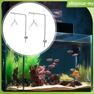 [EhoyoxaMY] 2Pcs Adjustable Aquarium Light Holder Bracket Aquarium Light Bracket Mount