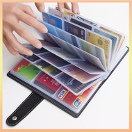 Portable PU Leather Cards ID Credit Card Holder Book Case Organizer Business Cards ID Container Cred