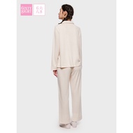 6IXTY8IGHT 68 Loungewear Women Simple Spring Summer Long-Sleeved Pajamas Set Can Wear Outer Cardigan