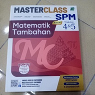 MASTERCLASS MATEMATIK TAMBAHAN KSSM SPM