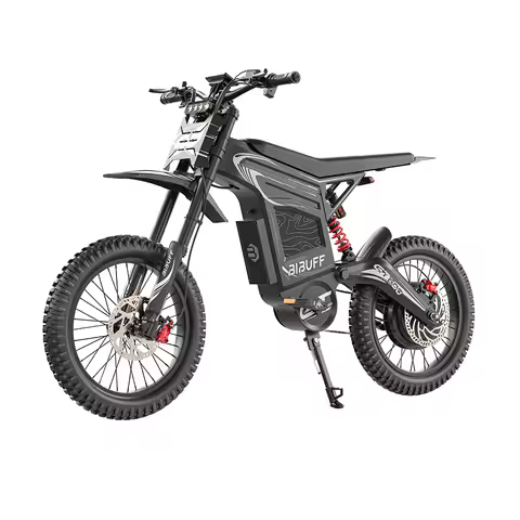 Electric Dirt Bike 7500W Peak 72V 49.7mph 100km Max Range Max Road 375lbs 19"/17" Tires Electric Mot