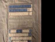 DROP Blue Two Tone Shine Through RGB Keycaps RGB 鍵帽