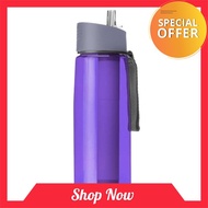 Special Offer 650ml Outdoor Water Filter Bottle Water Filtration Bottle Purifier for Camping Hiking 