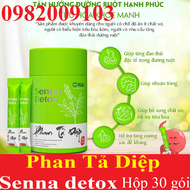 Phan Tả Diệp senna detox Thải độc ruột Dr Lacir drlacir (hộp 30gói)