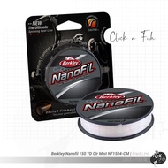 SENAR BERKLEY NANOFIL 150YD / 137 CLEAR MIST NF150 | 4 6 10 12 14 17LB - Sports Emporium