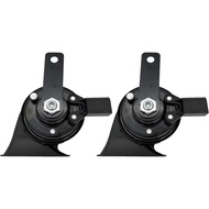 ACA Snail Car Electric Horn 12V 2pcs 110dB High Tone Loud Speaker Compatible for A1 MK1 MK2 2010-202