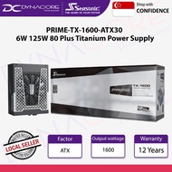 SeaSonic PRIME TX 1600 ATX 3.0 6W 125W 80 Plus Titanium Power Supply