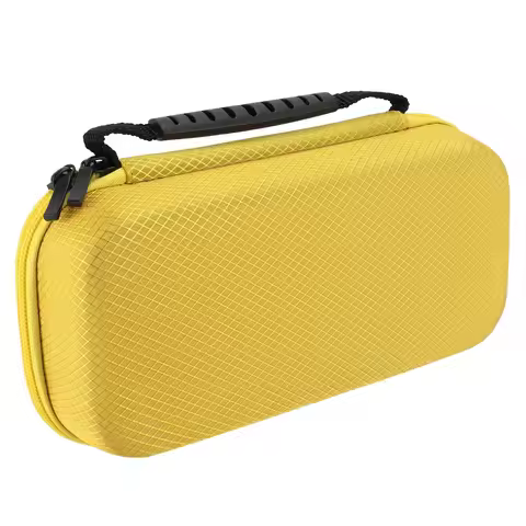 Game Console Carrying Box EVA Impact Resistant Large Capacity Double layer Gamepad Hard Case for Swi