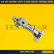 TEAMSTAR 5/8 125 Deg Soft Close Hinge (Model DPO) <TSD02>