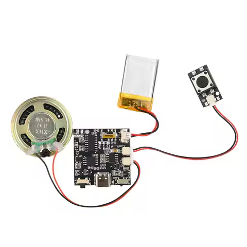 Creative Recordable Sound Module Gift Box with Movement Music Voice Player - Programmable Board Feat