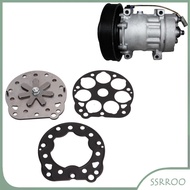 ssrroo Compressor Valve Plate Kit  AC Assembly with Gasket Metal Air for 7B10 Series Conditioner