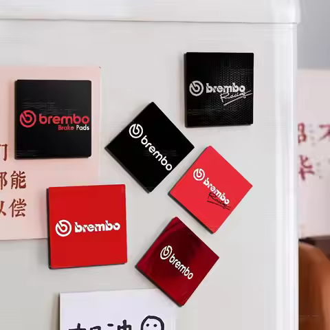 B-Brembo Personalized Photo Fridge Magnets Round Magnetic Refrigerator Decoration Memorial Gifts Wed