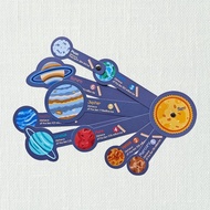 Solar System Rotatable Teaching Aids Star Track Early Education Children Astronomical Science Toys K